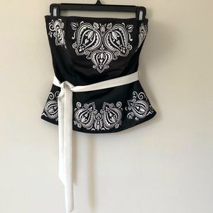 White House Black Market Bustier